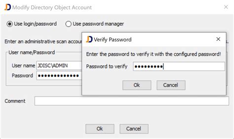 verify password.